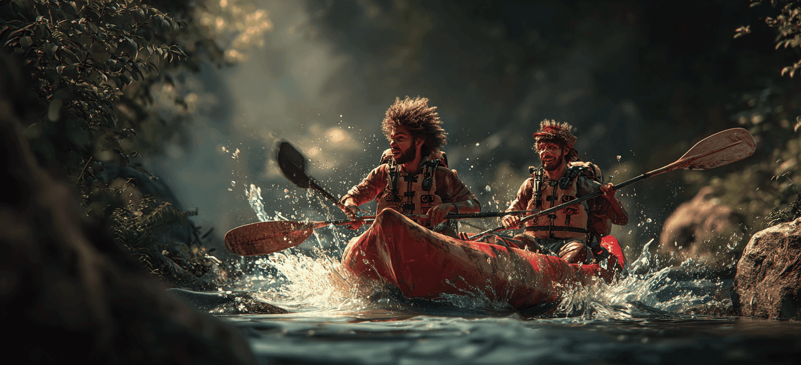 Kayak Down a Local River