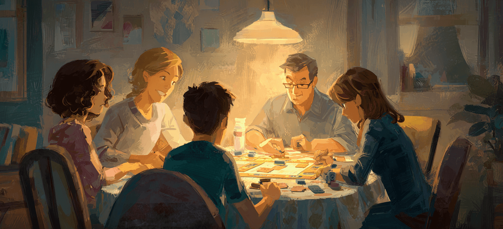 Tech-Free Family Game Night