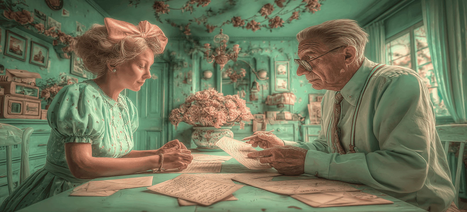 Handwritten Letter Exchange