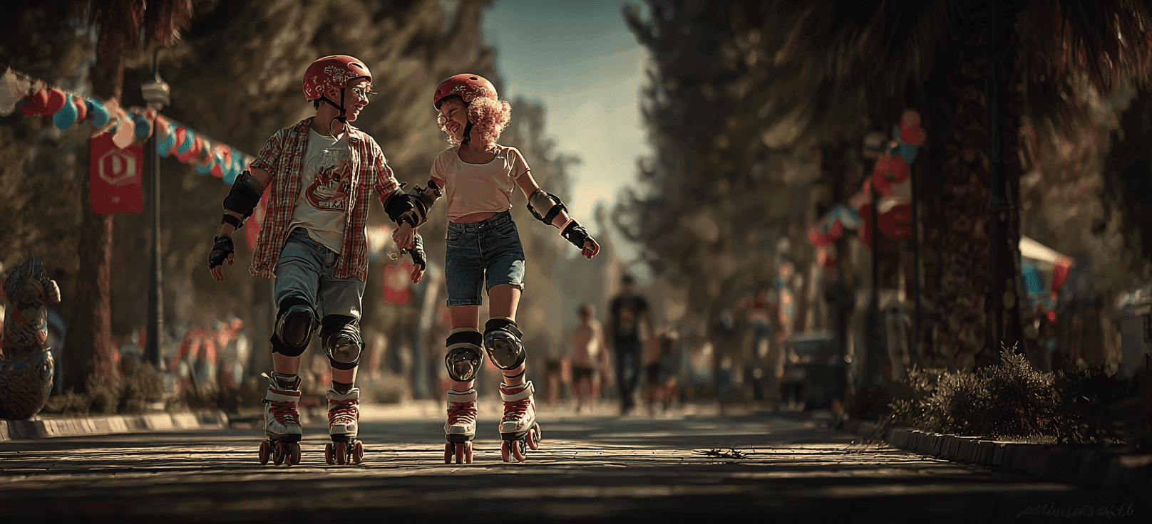 Roller Skating Afternoon