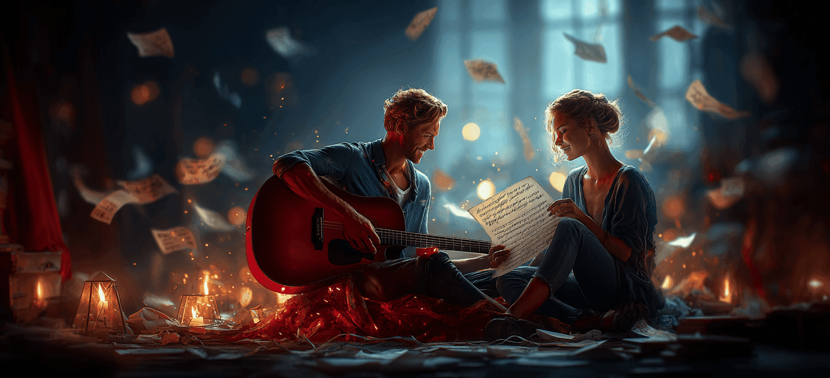 Custom Love Song Night