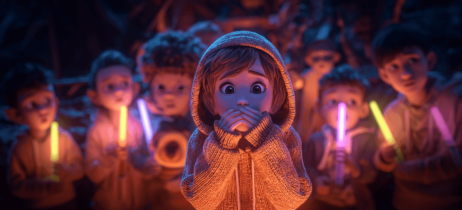 Glow Stick Hide-and-Seek