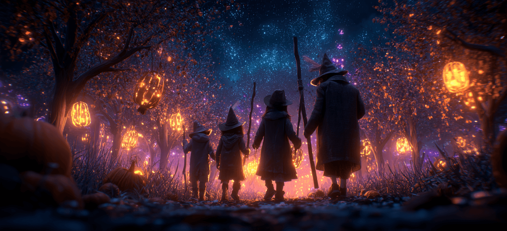 Glow-in-the-Dark Ghost Walk