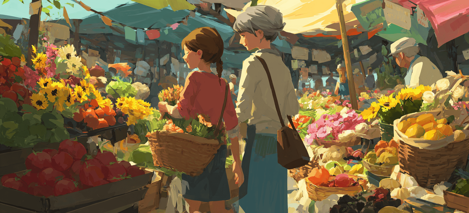 Farmers Market Morning Outing