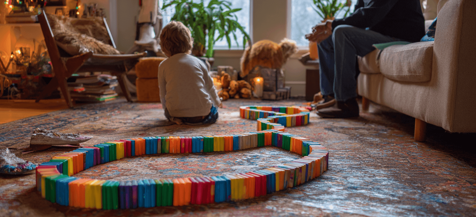 Build a Domino Chain Reaction