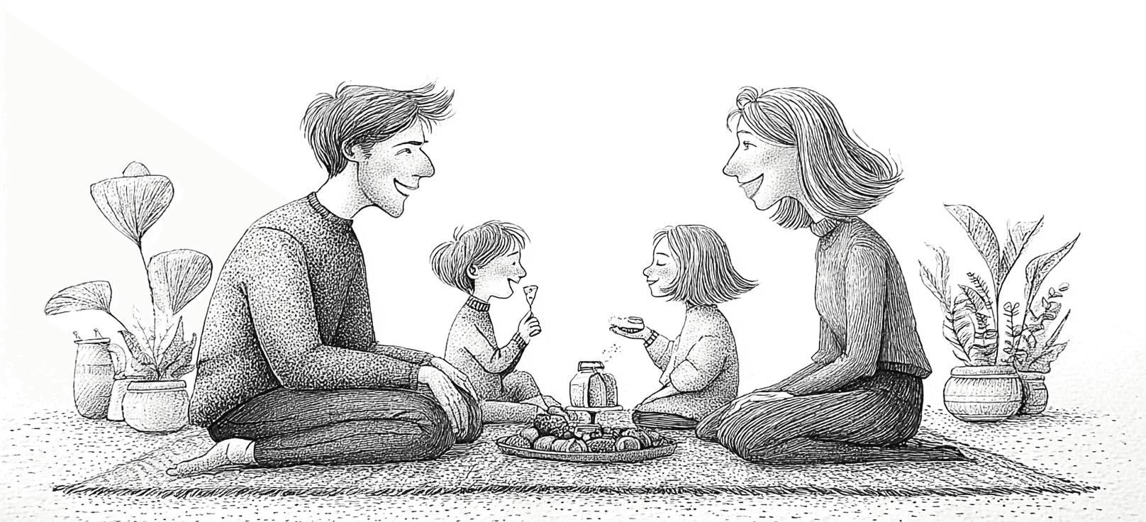 Indoor Picnic Spread