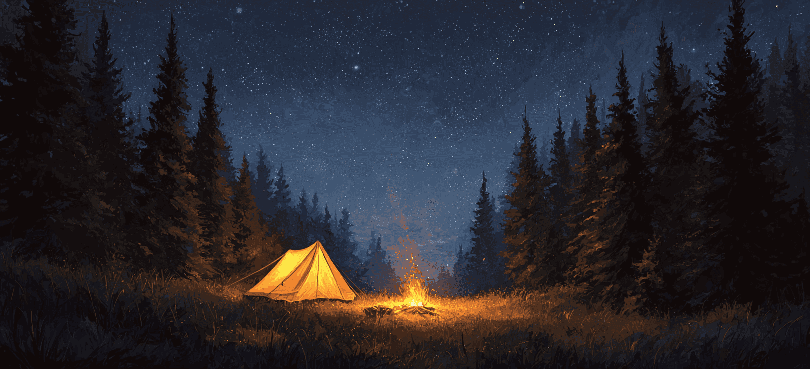 Camping Under the Stars