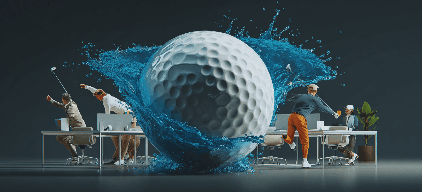 Mini Golf Office Showdown