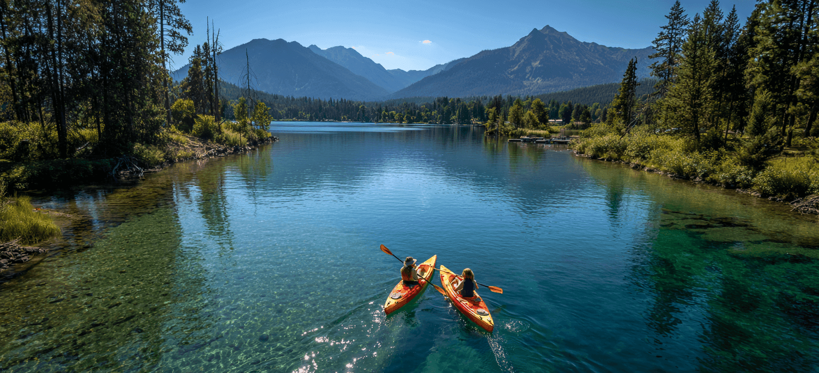 Kayaking Lake Excursion