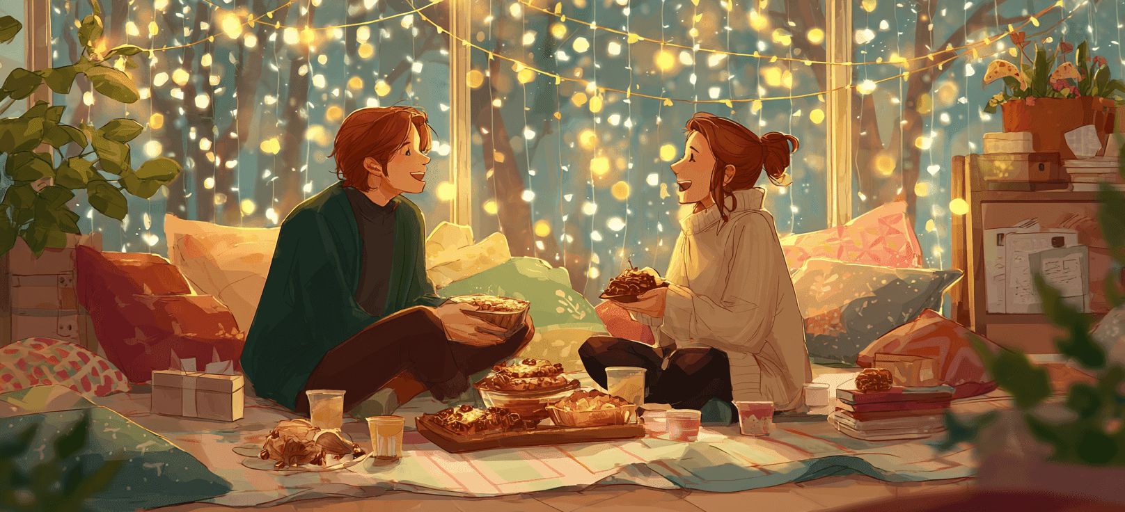 Winter Picnic Indoors