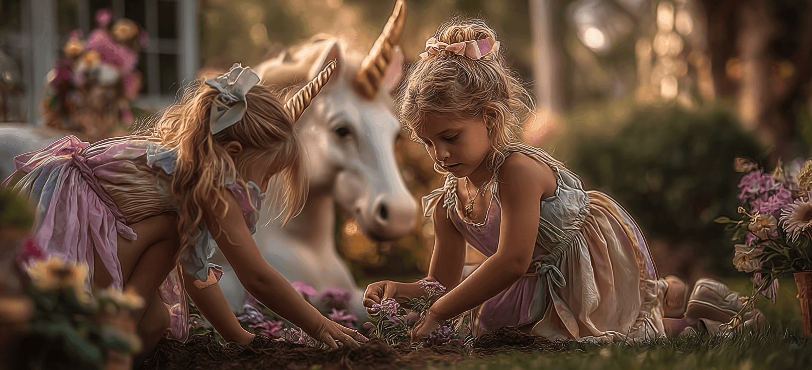 Unicorn Garden Creation