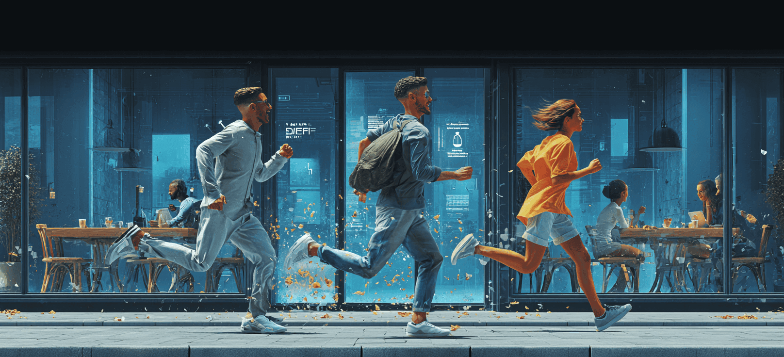 Speedy Coffee Run Race