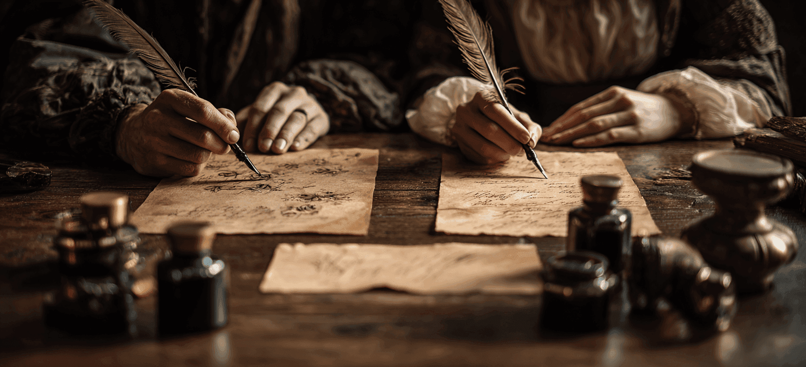 Write a Love Letter in Calligraphy
