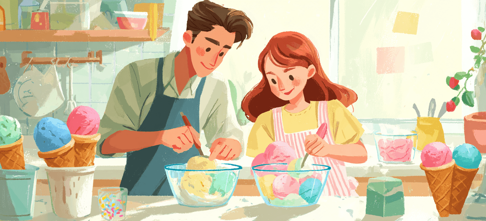 Homemade Ice Cream Session