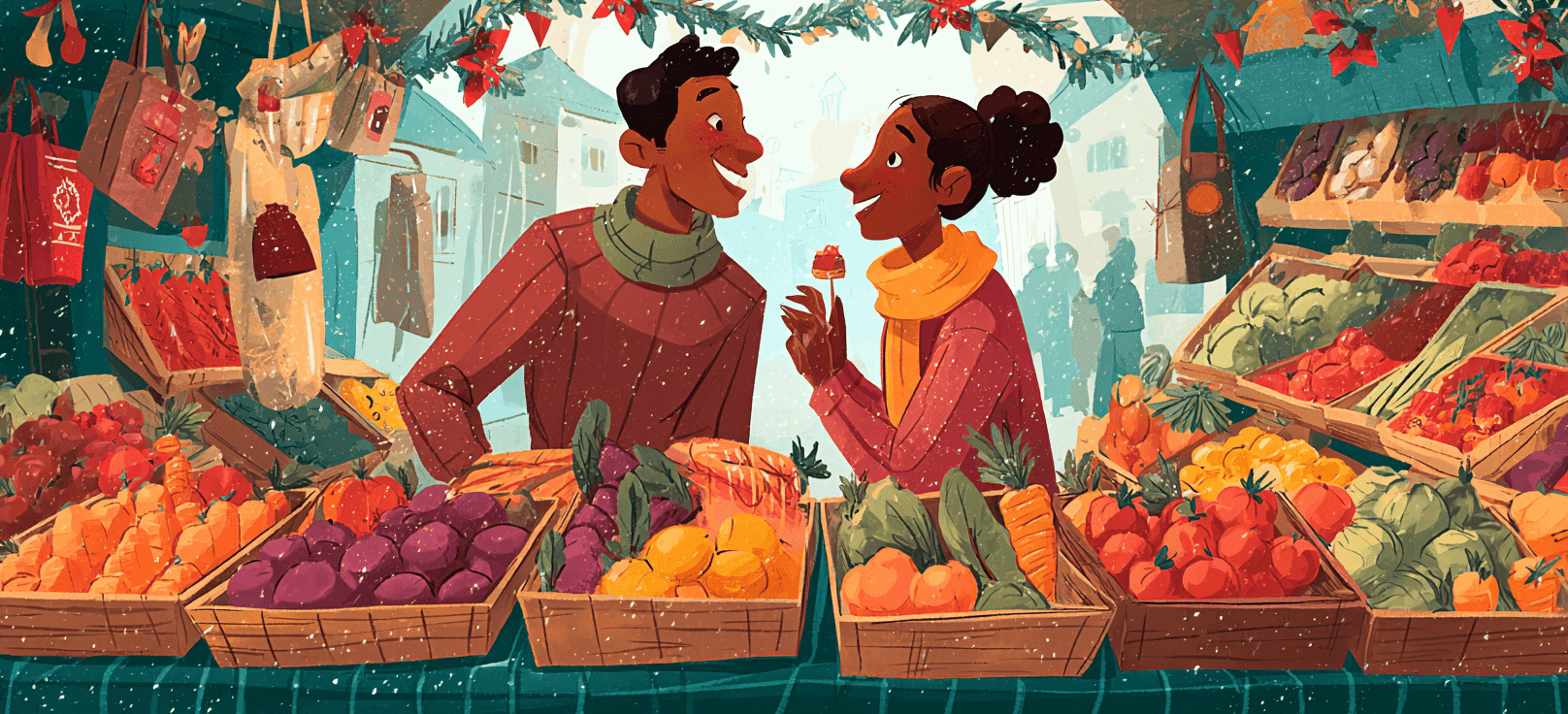 Local Food Market Adventure