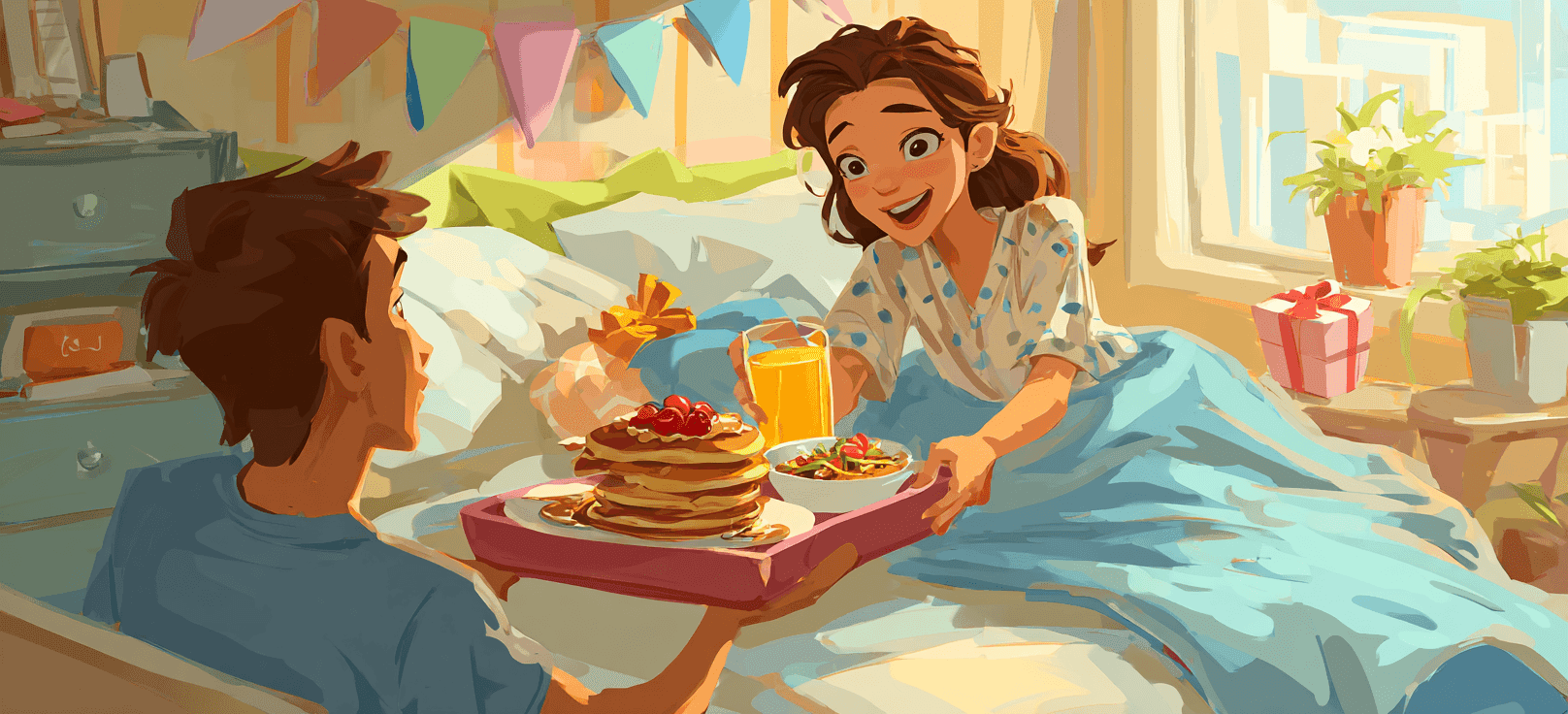 Birthday Breakfast-in-Bed