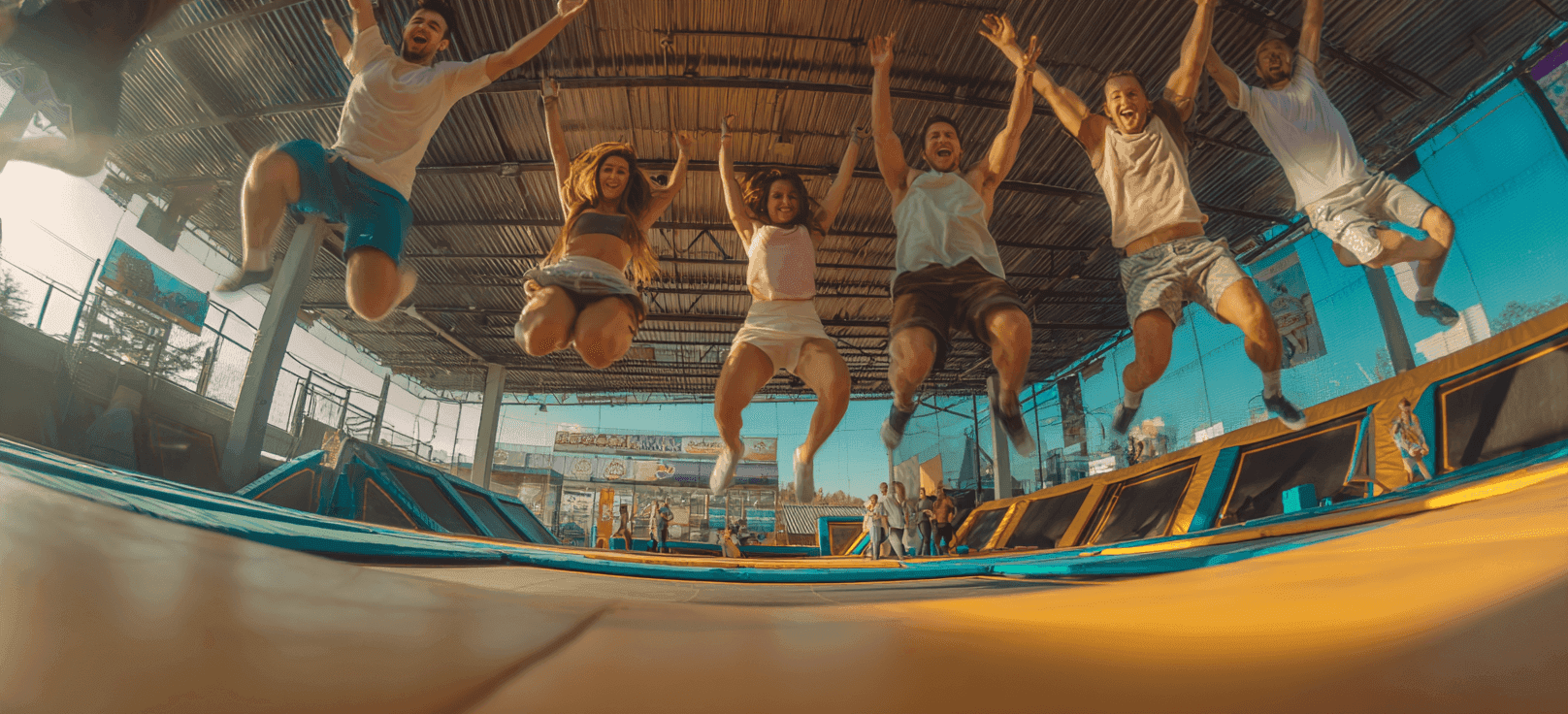 Trampoline Park Jump