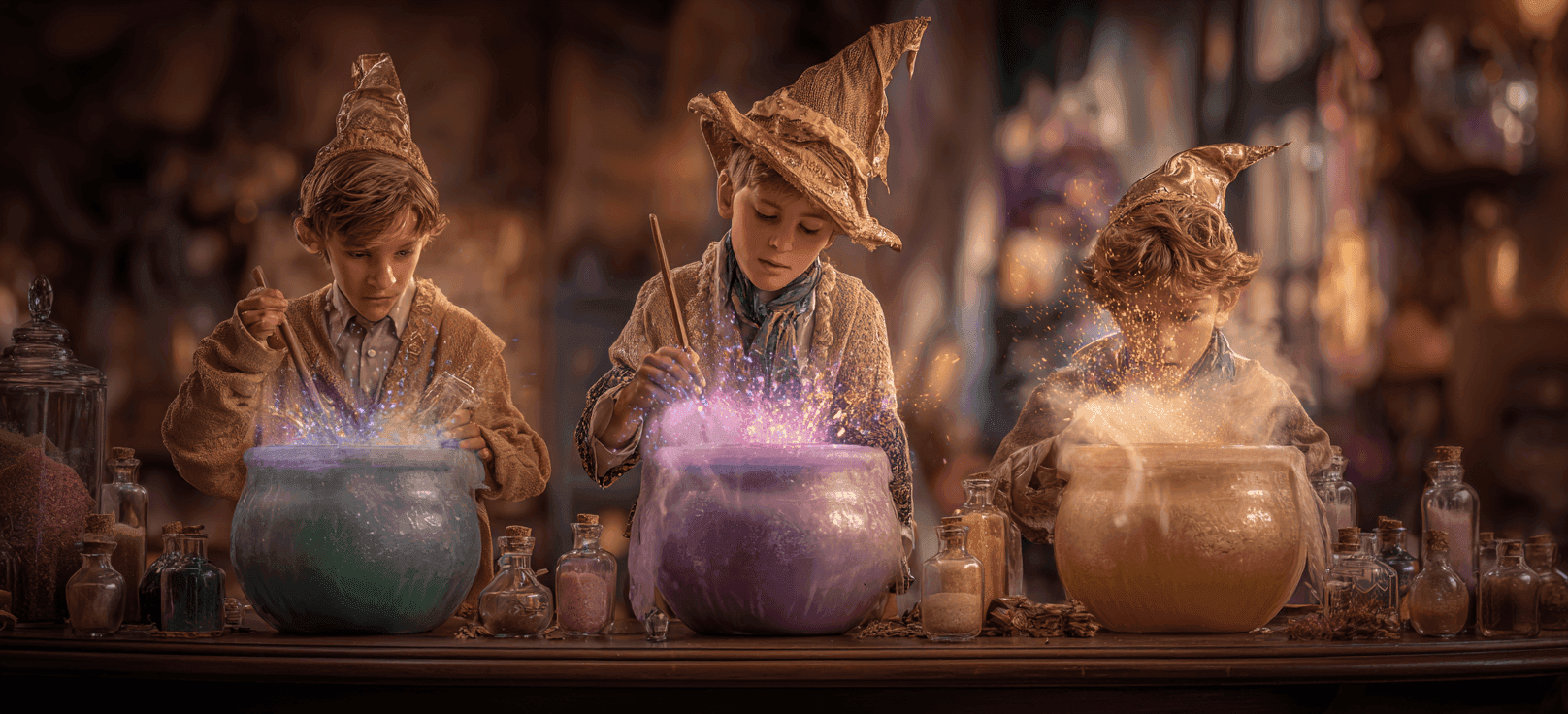 Wizard Potion Mixing