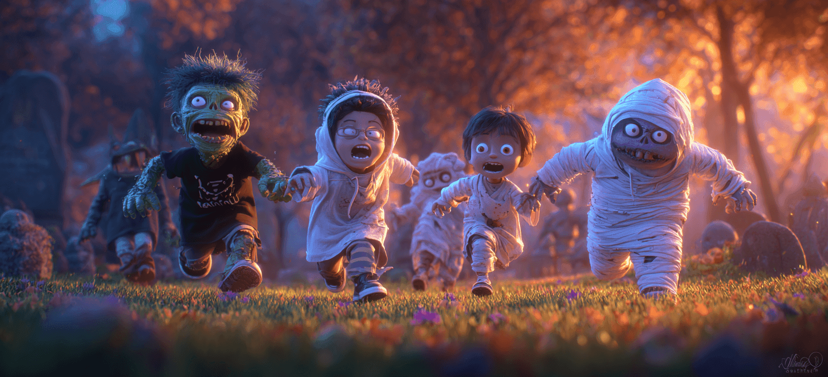 Zombie Freeze Tag Game