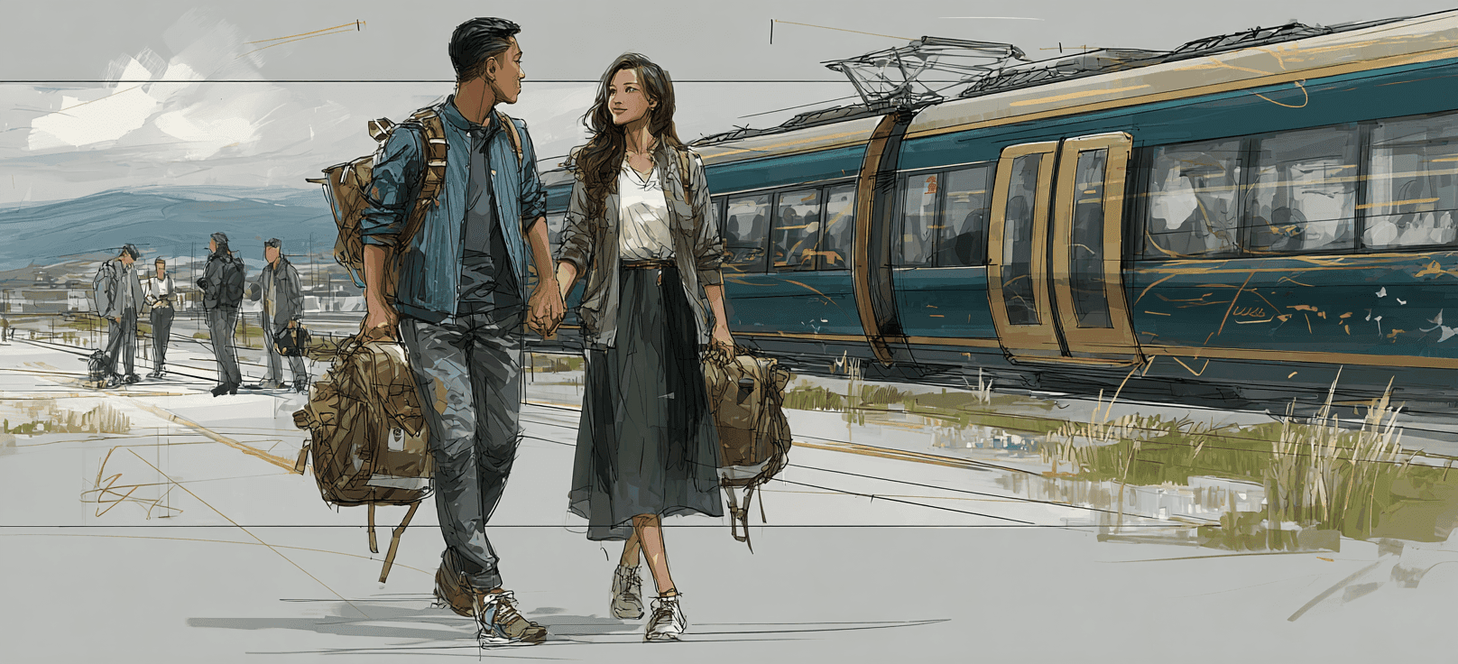 Spontaneous Train Day Trip