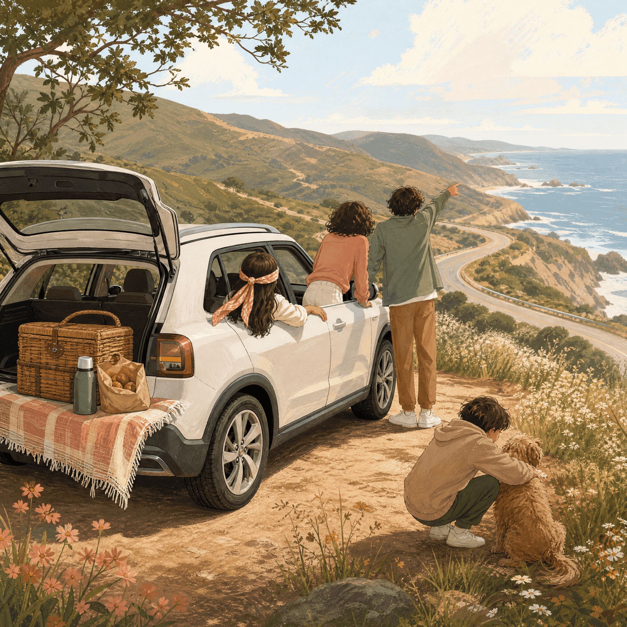 Road Trip to Secret Destination
