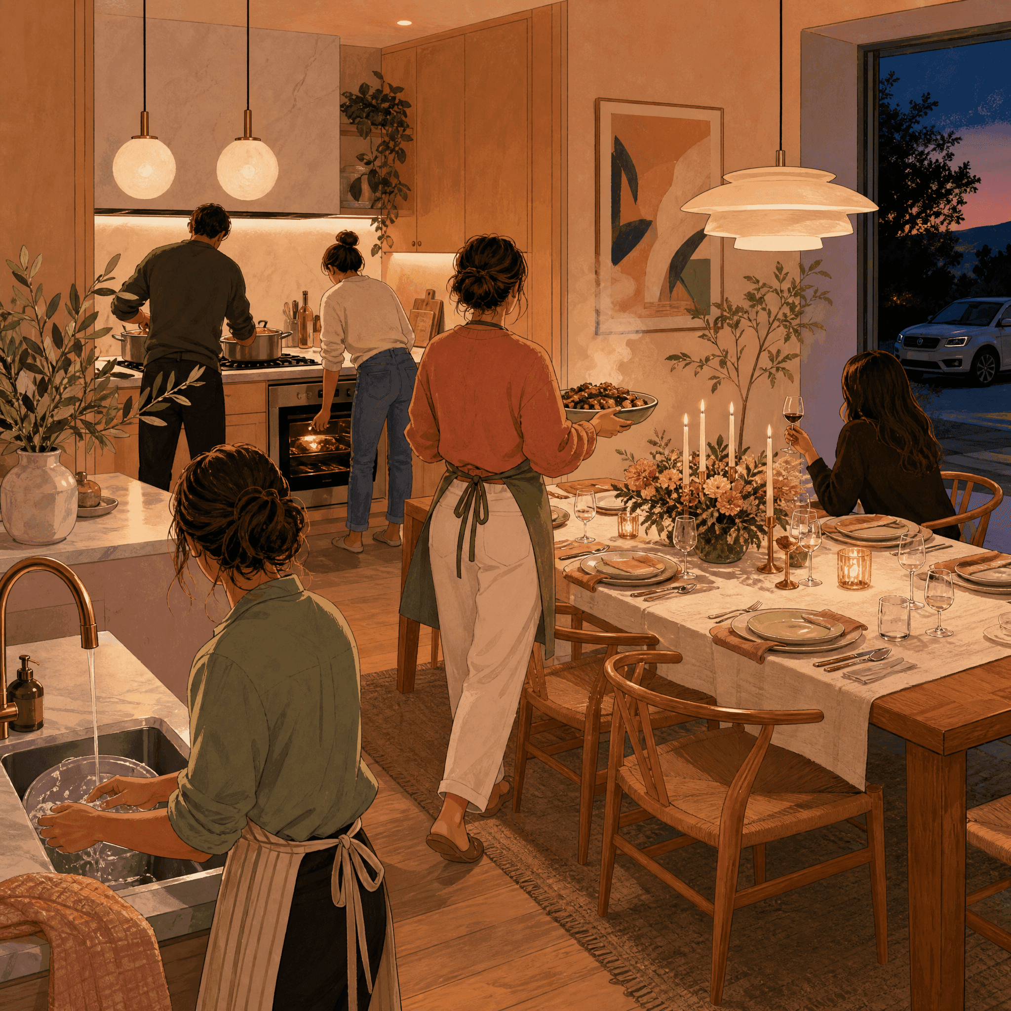 Dinner Takeover Night