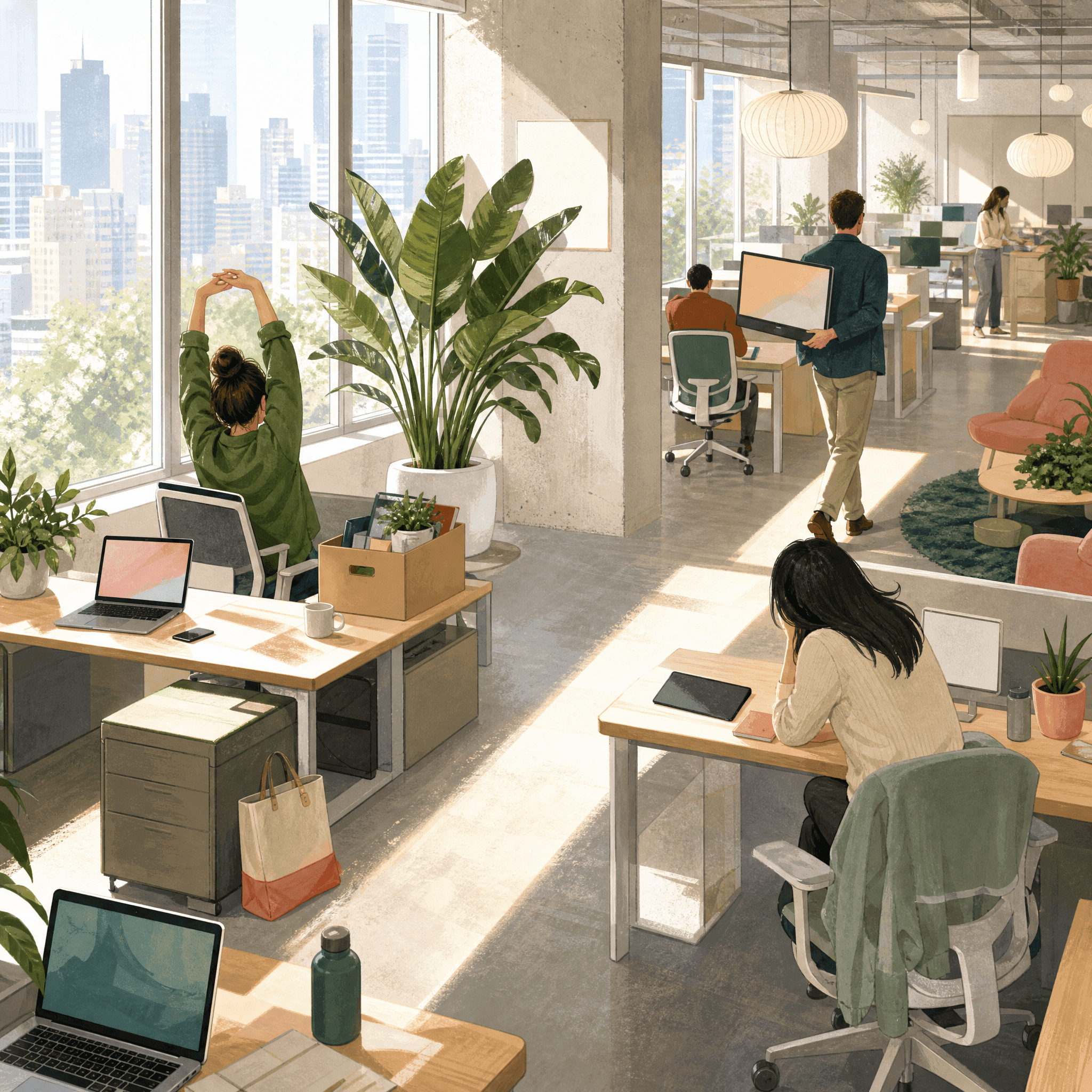 Desk by the Window