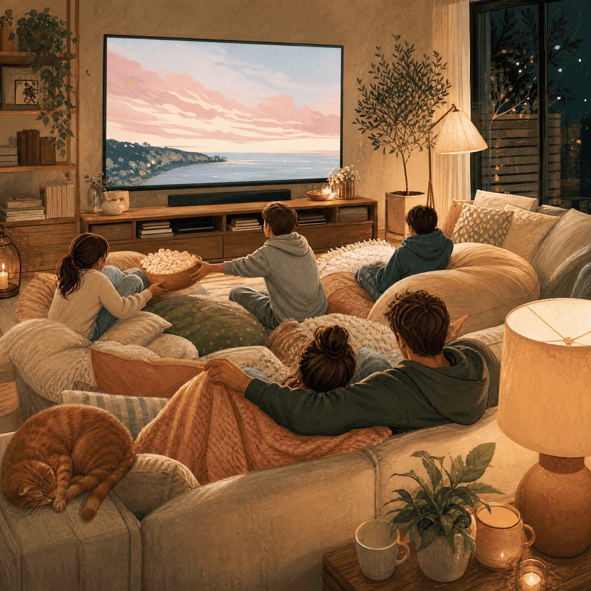 Family Movie Marathon Night