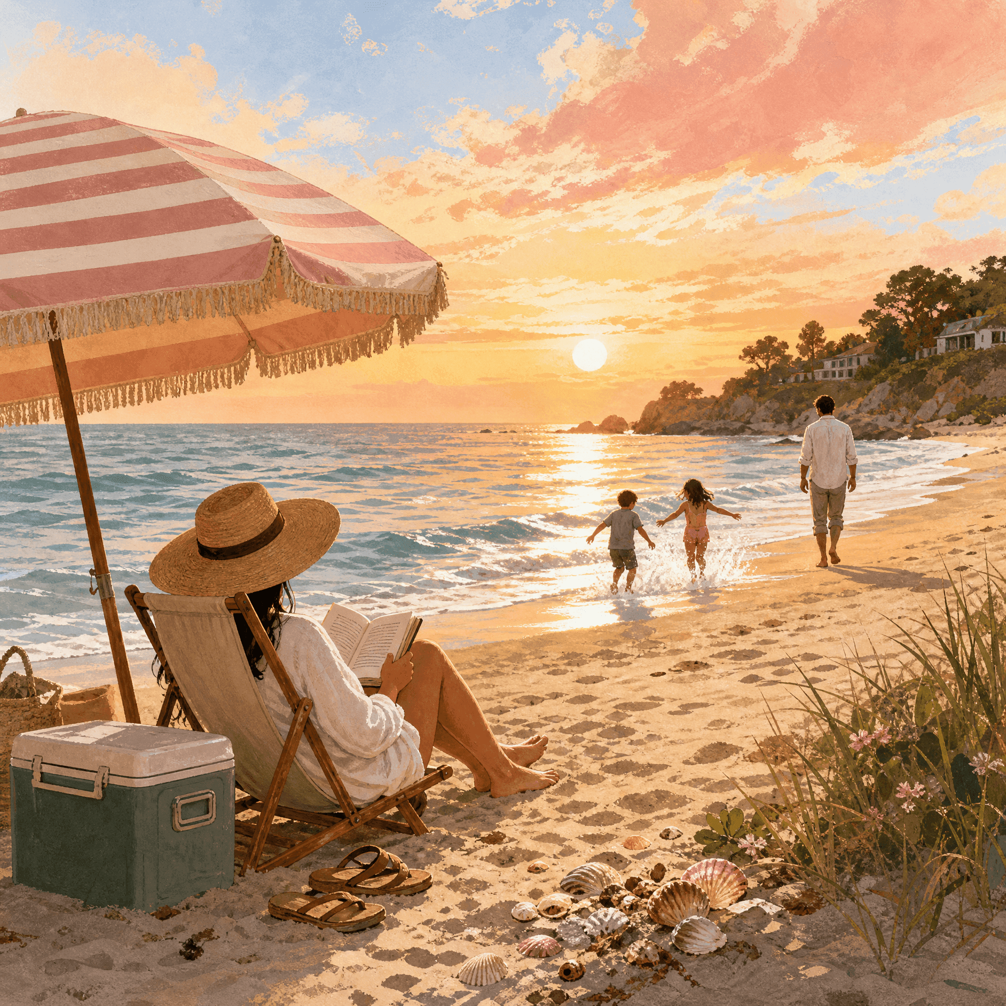 Beach Retreat Relaxation