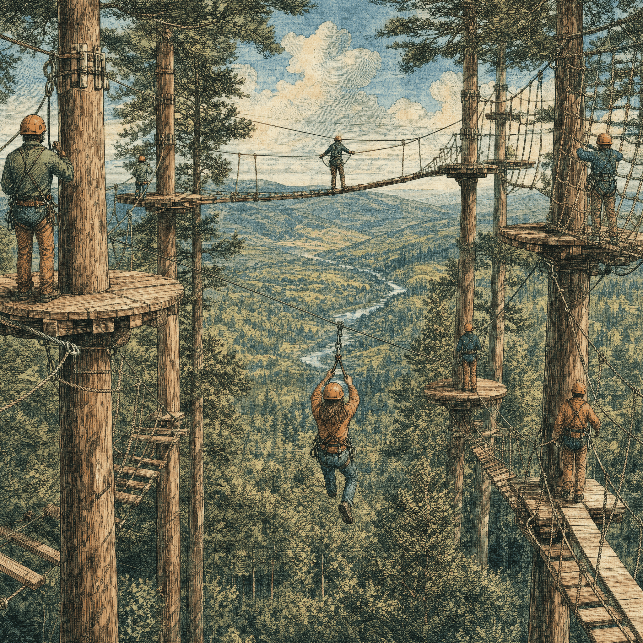 Adventure Park Thrills
