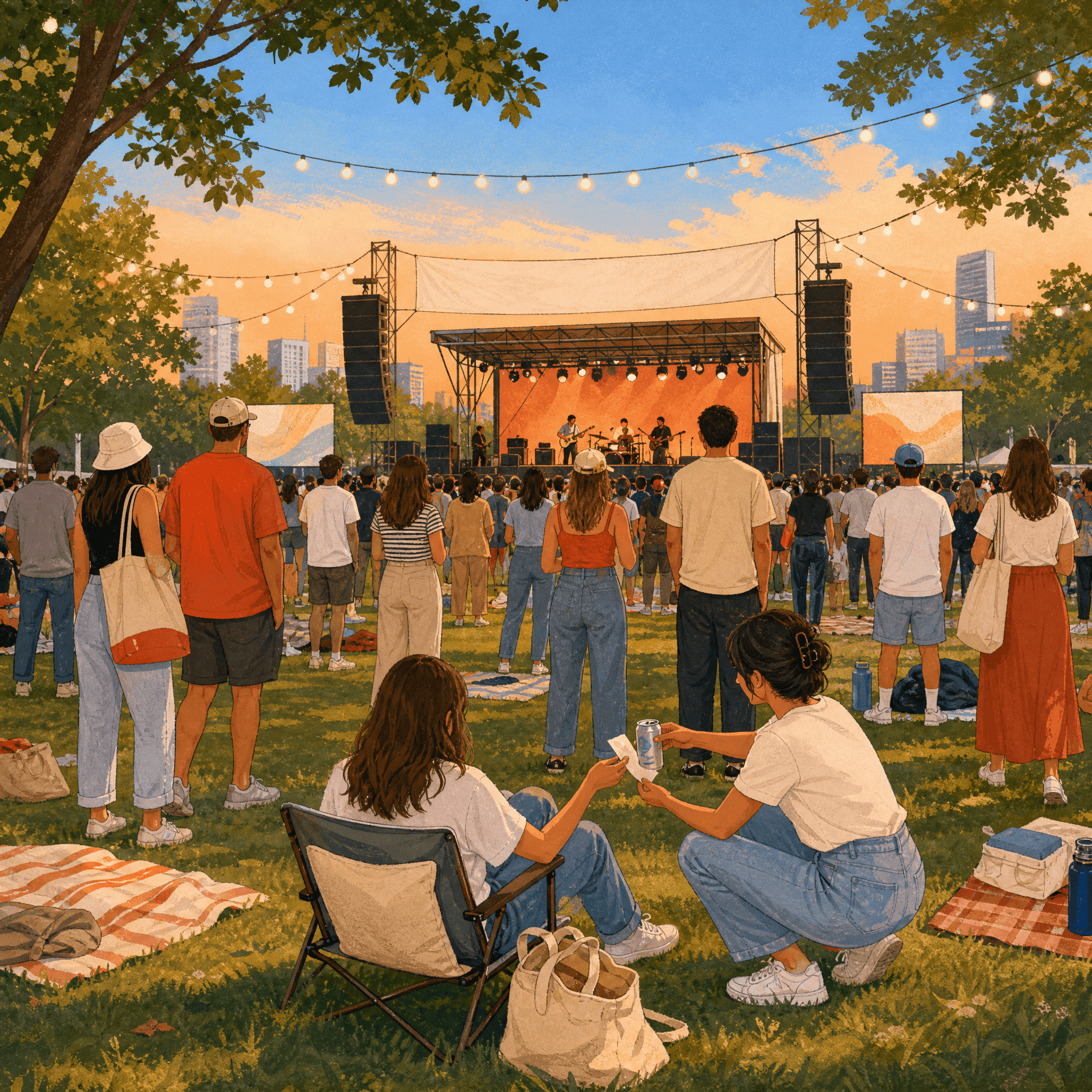 Attend an Outdoor Concert