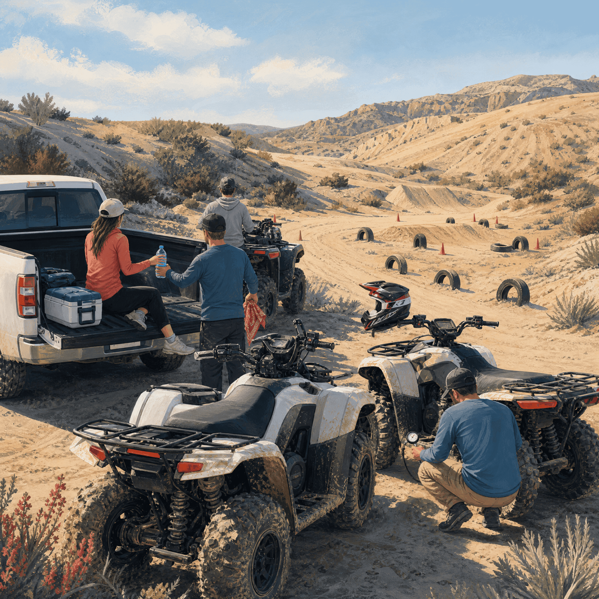 ATV Off-Road Drive
