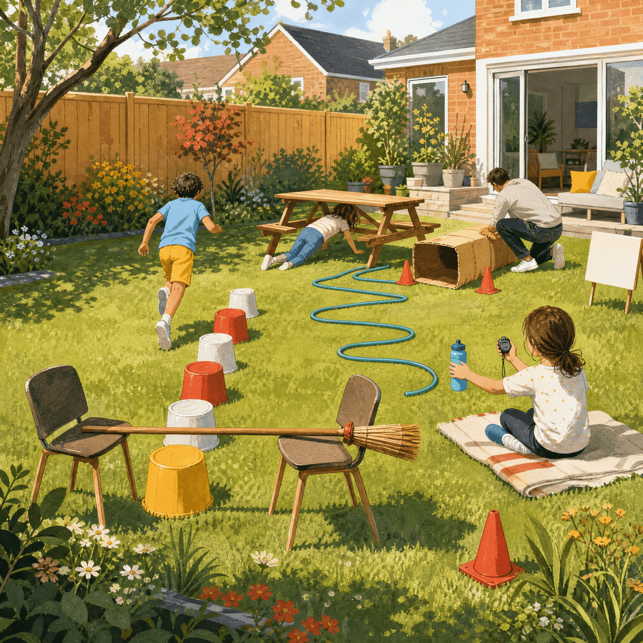 Backyard Obstacle Course
