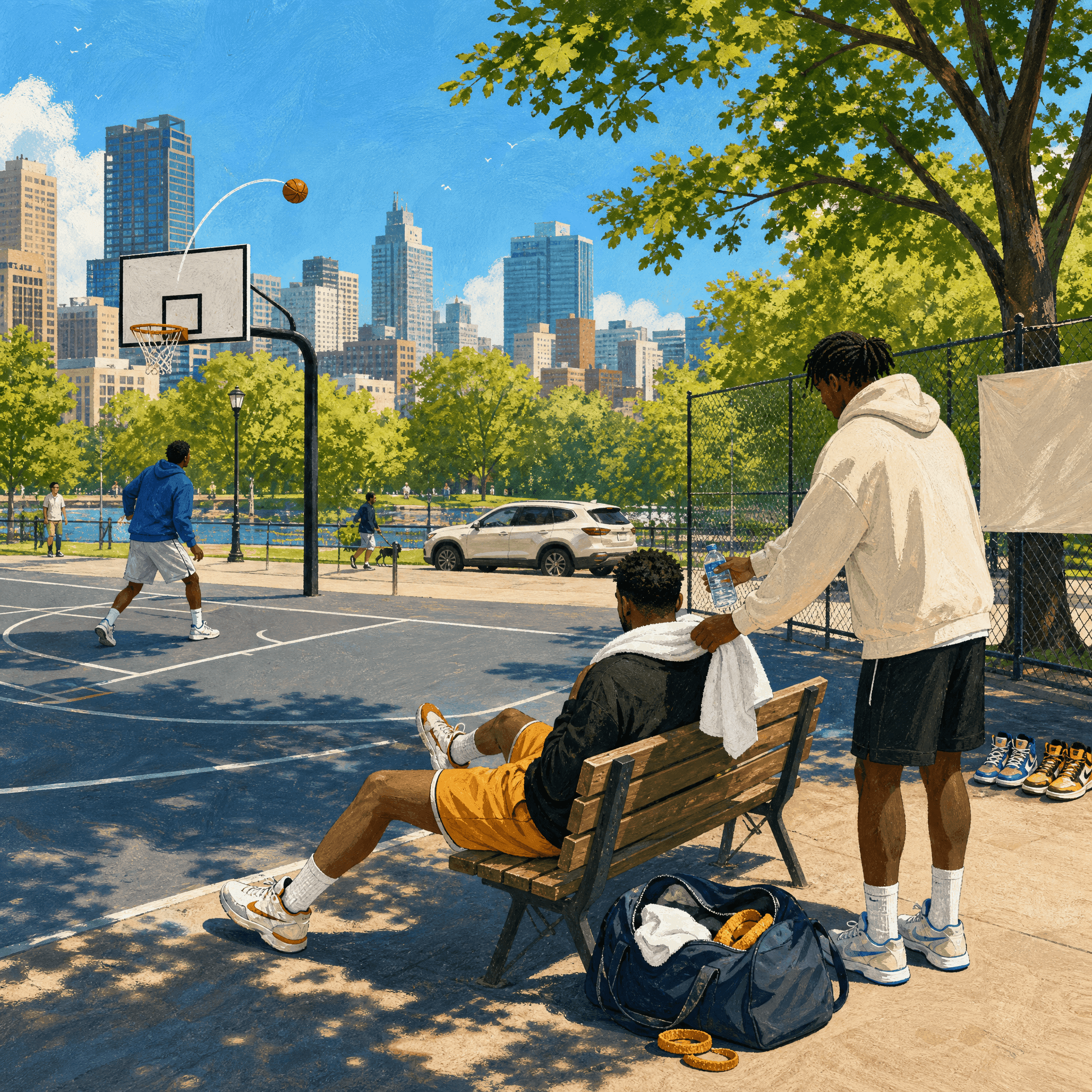 Basketball One-on-One Challenge