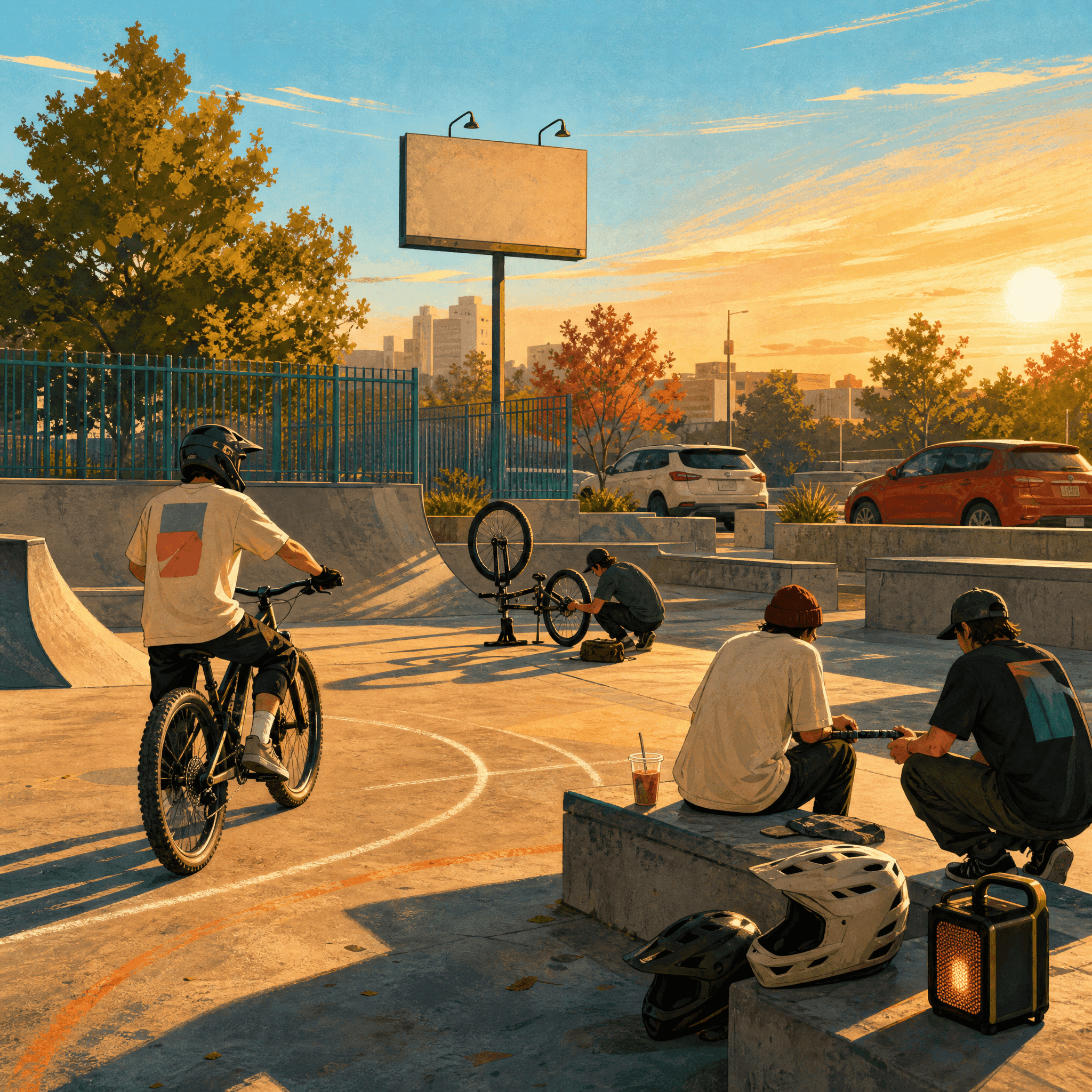 Bike Stunt Practice