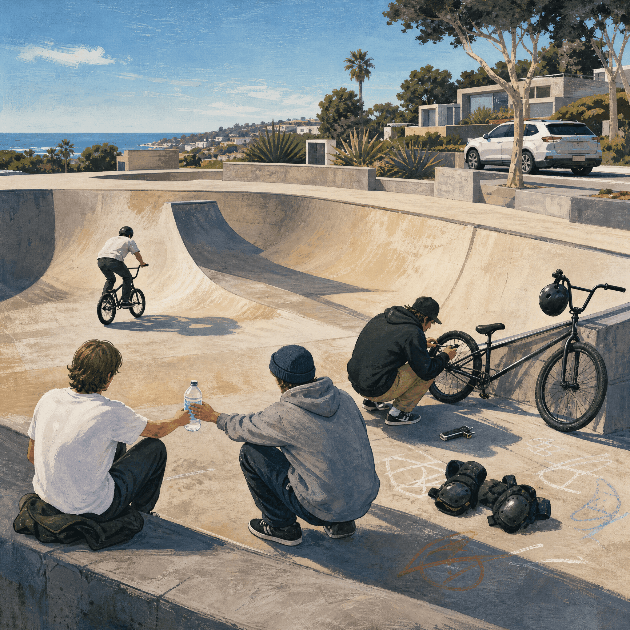 BMX Bike Stunts