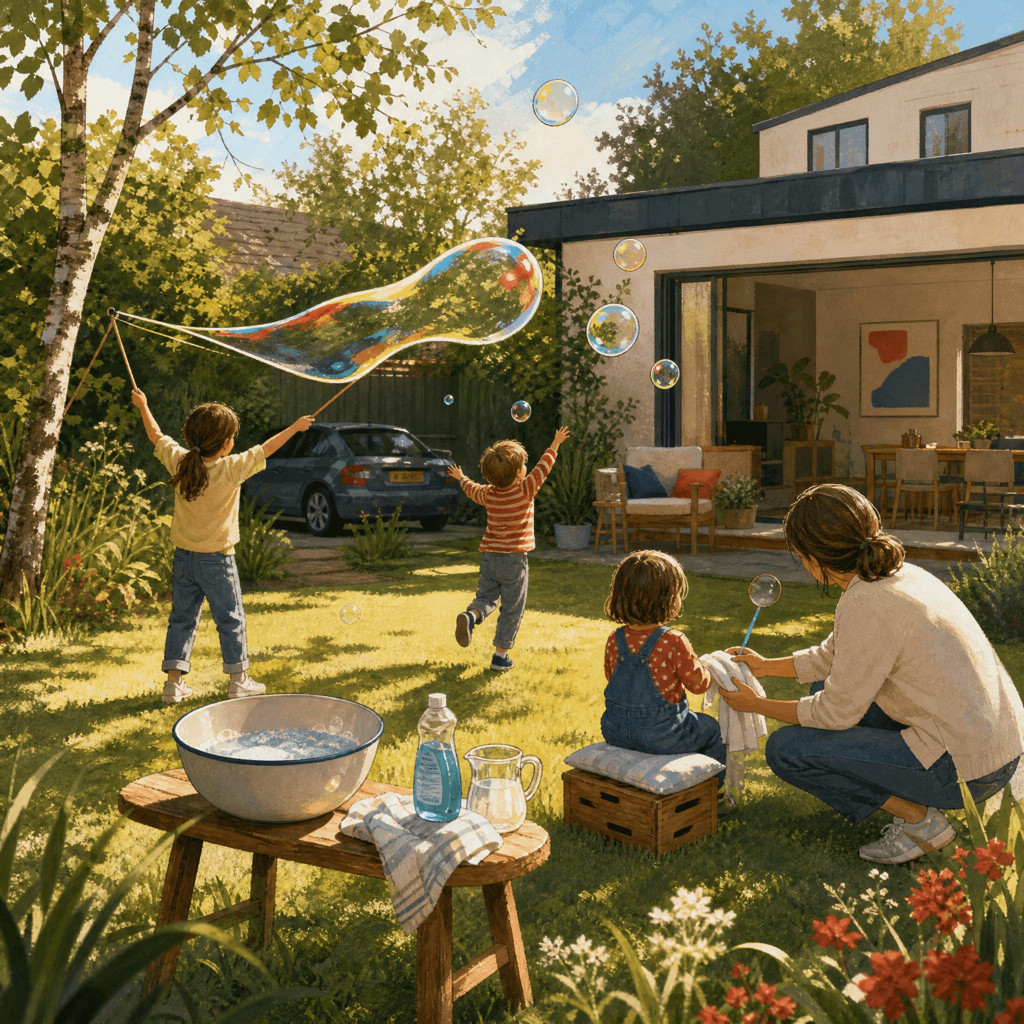 Bubble Blowing Contest