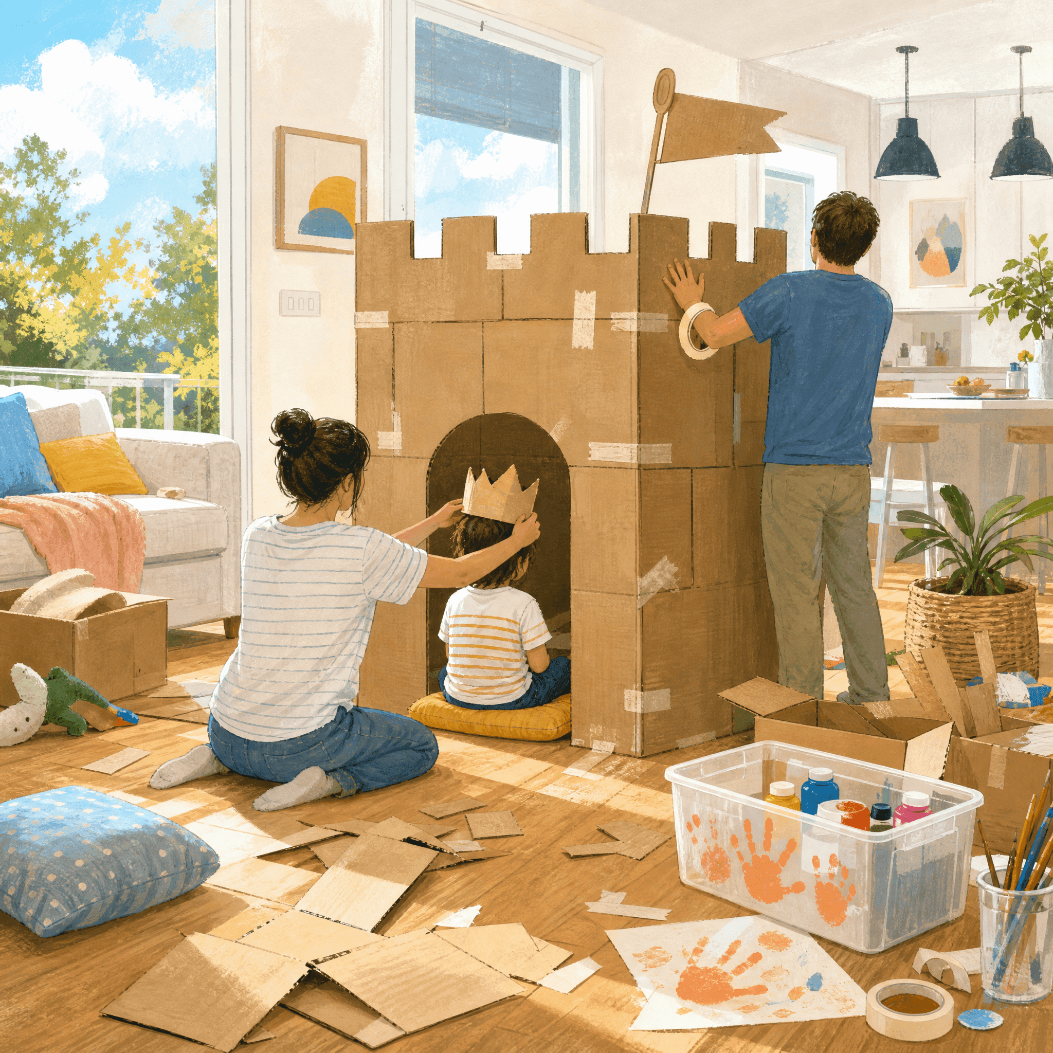 Build a Cardboard Castle