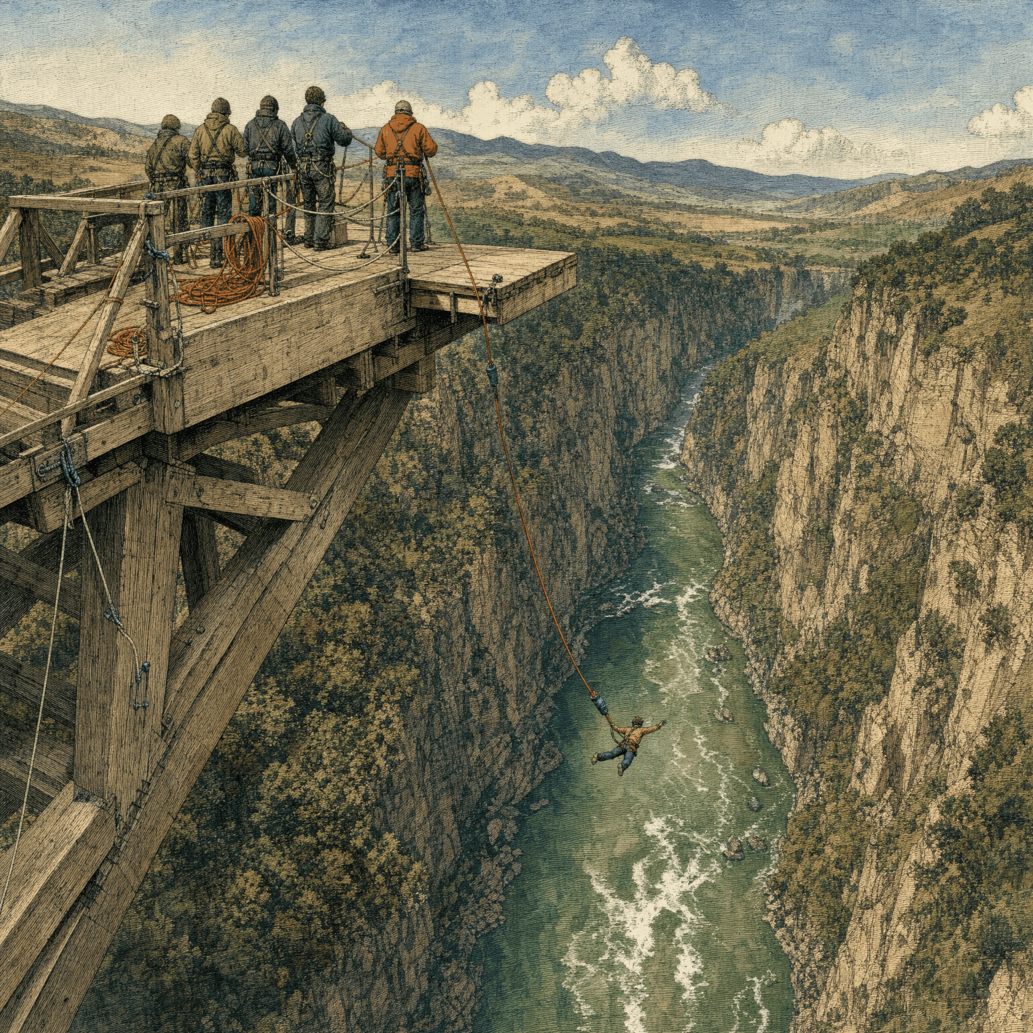 Bungee Jump Thrill