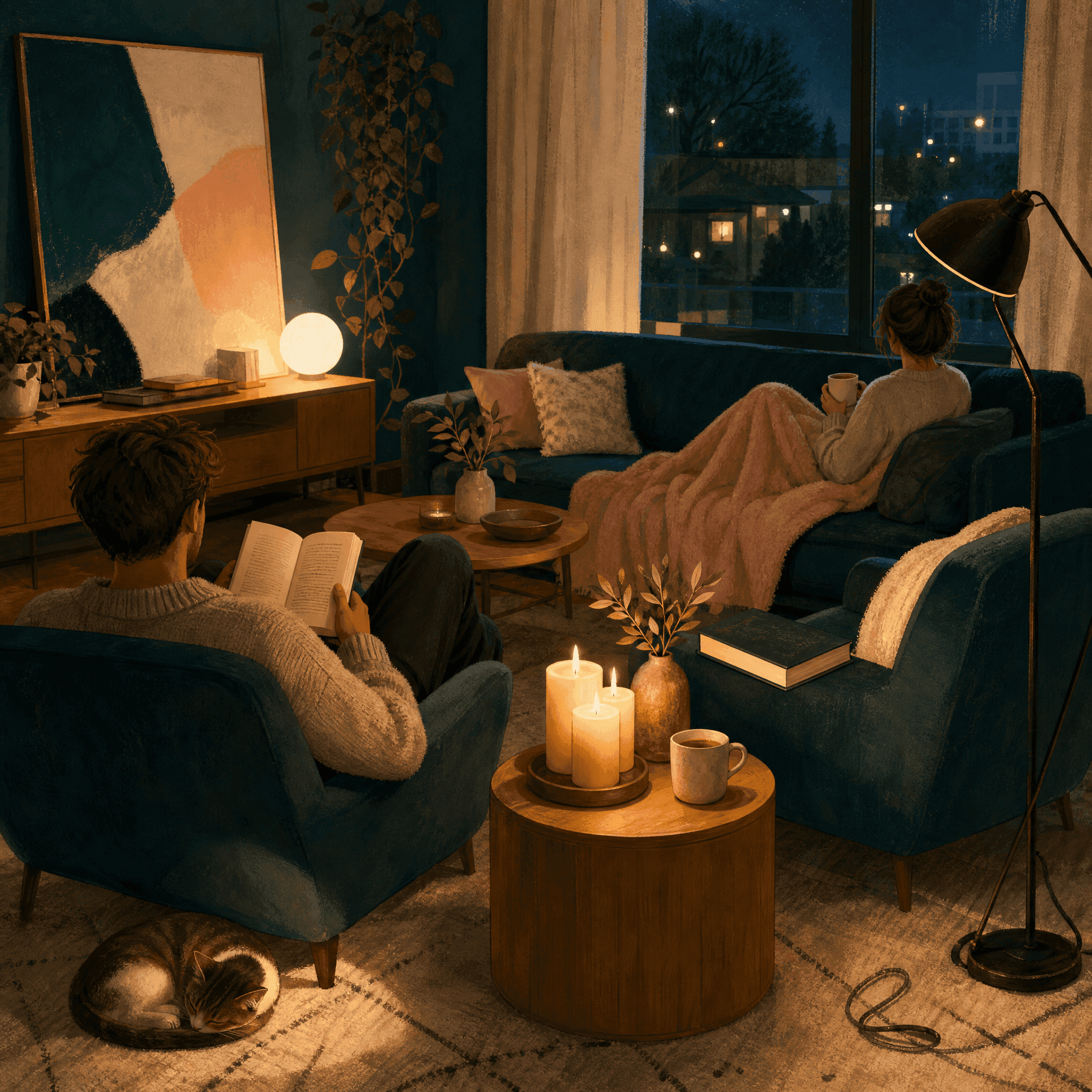 Candlelit Reading Hour