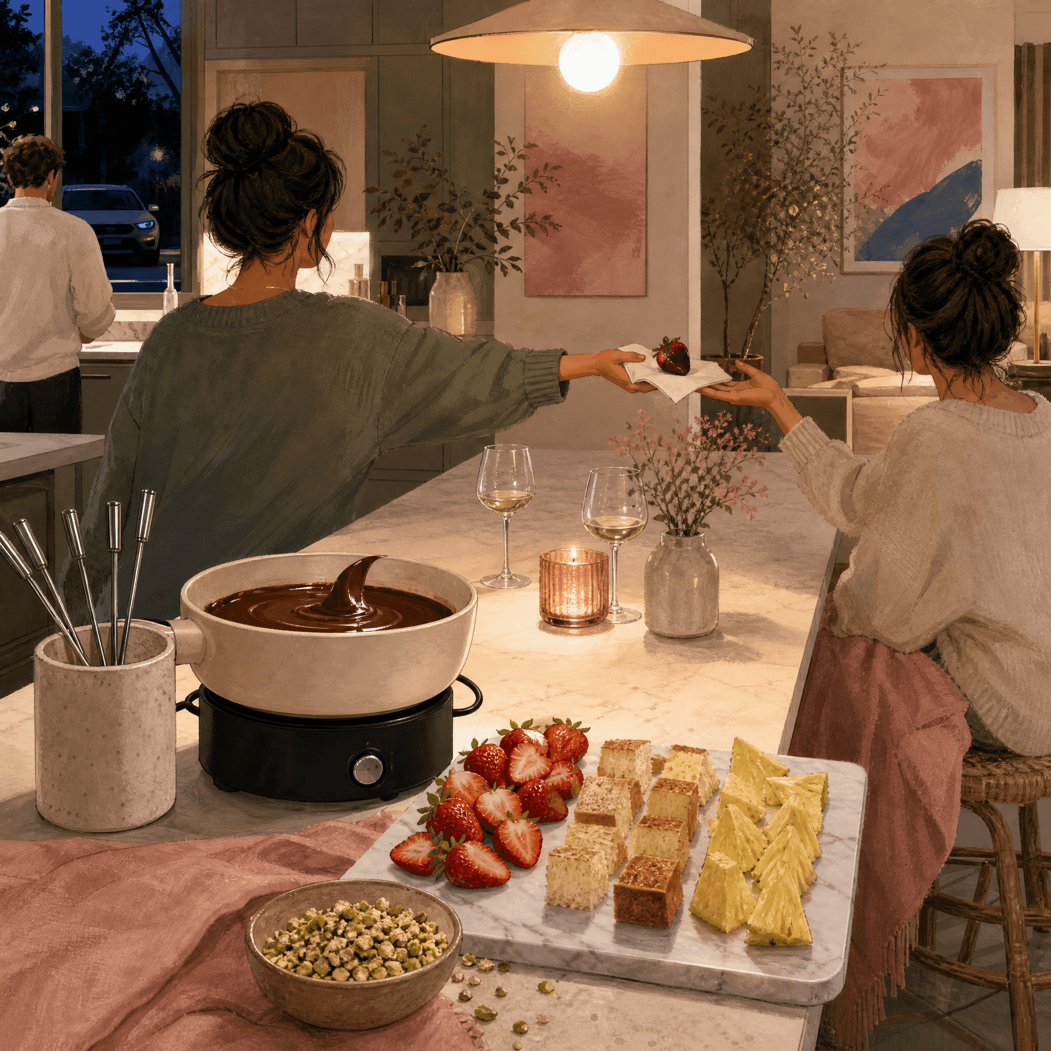 Chocolate Fondue Evening
