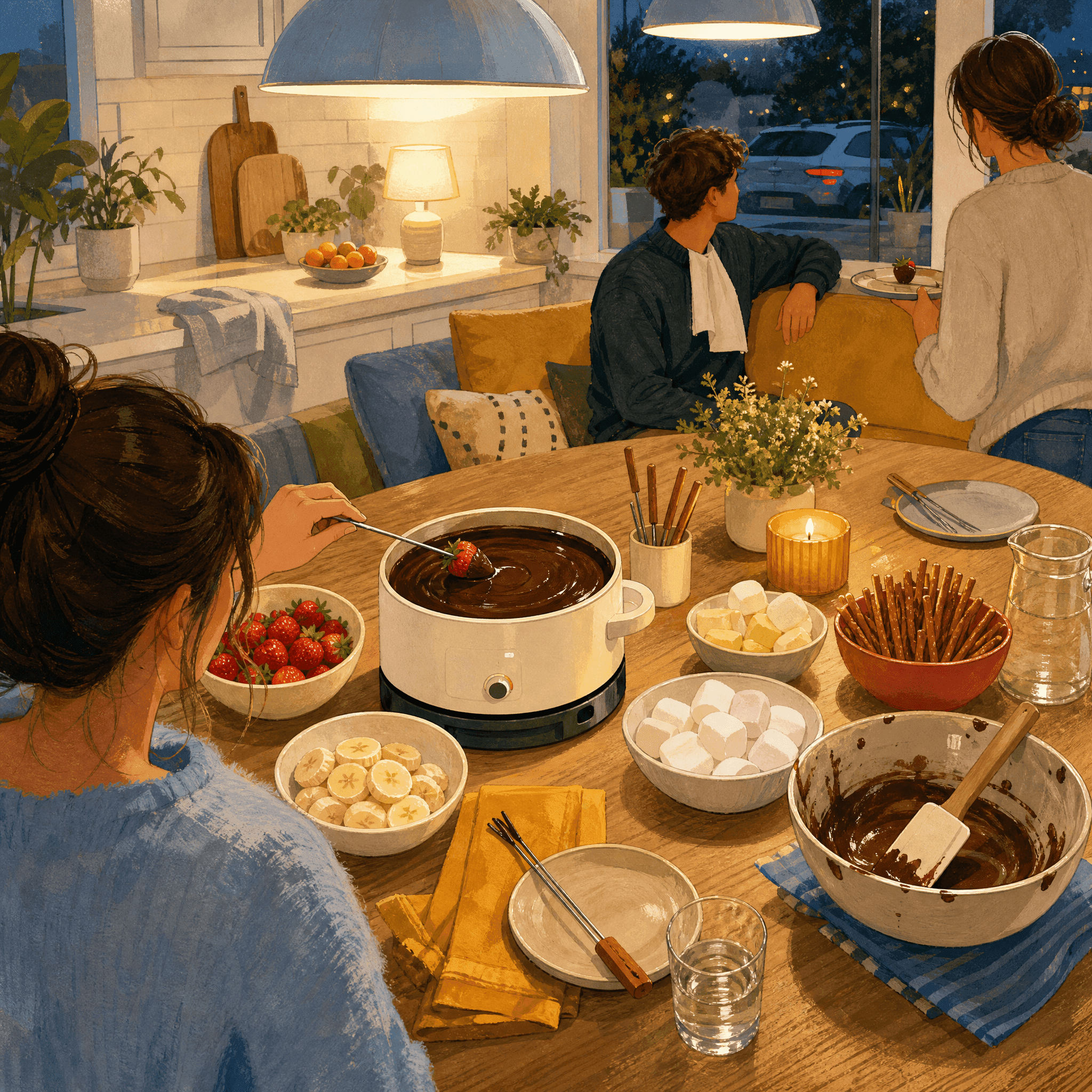 Chocolate Fondue Fun