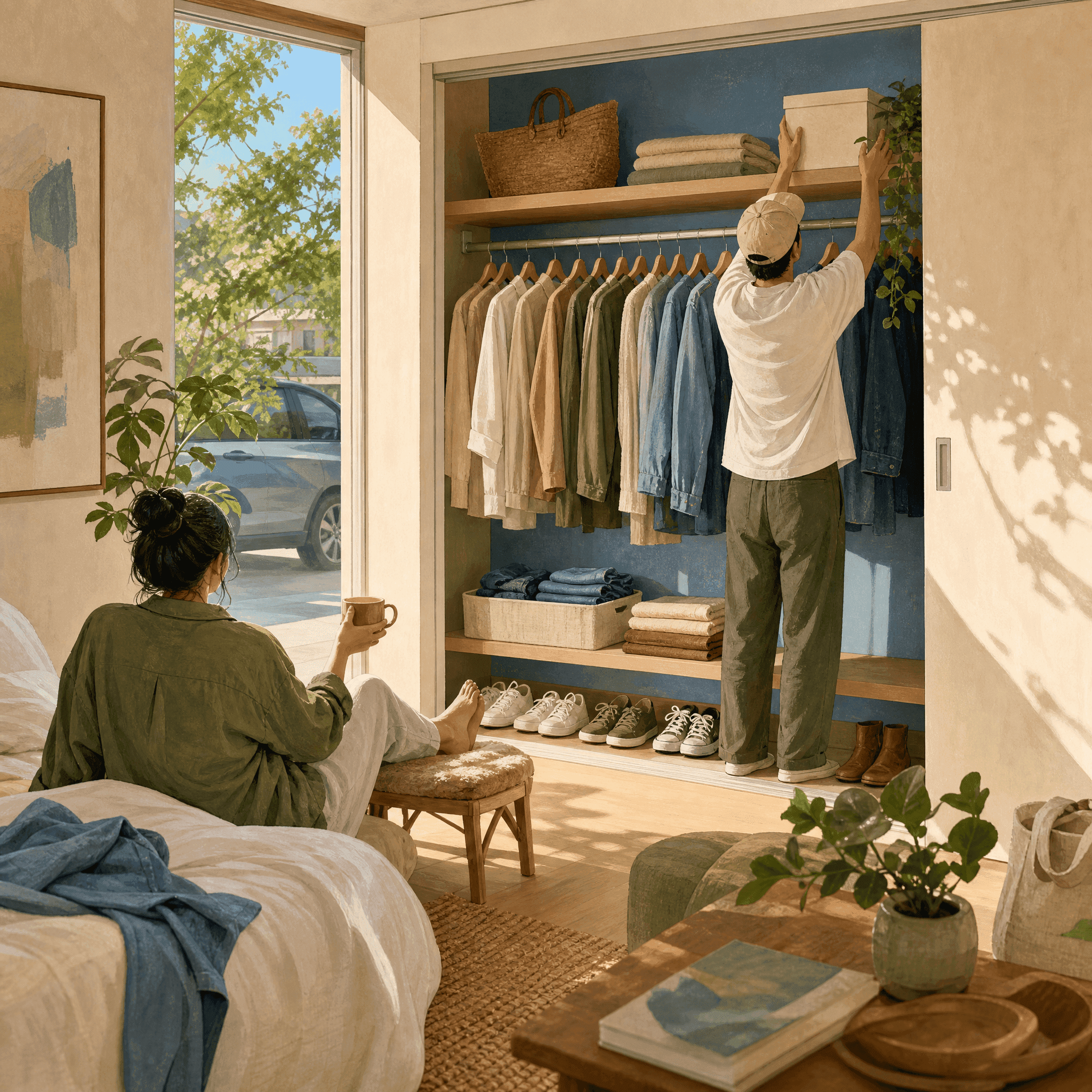 Closet Organization Day