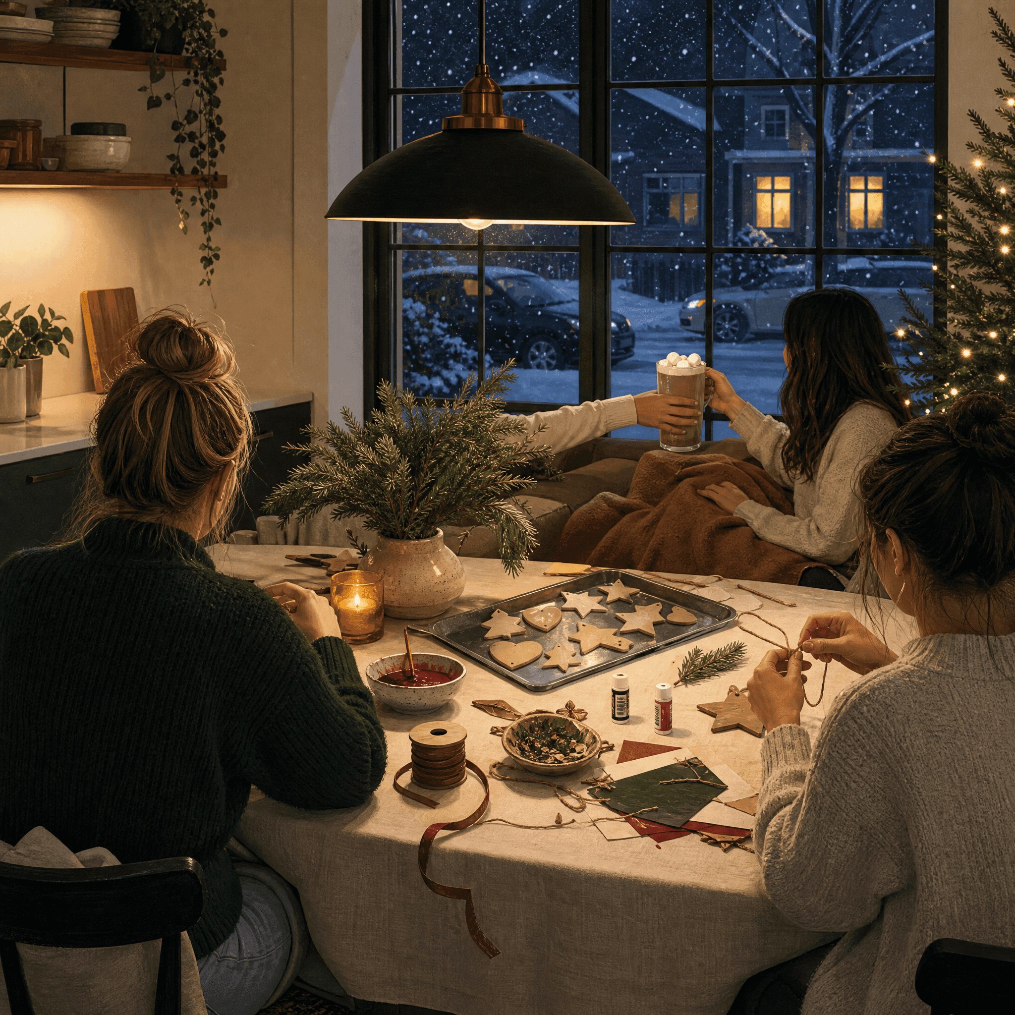 Cocoa and Craft Night