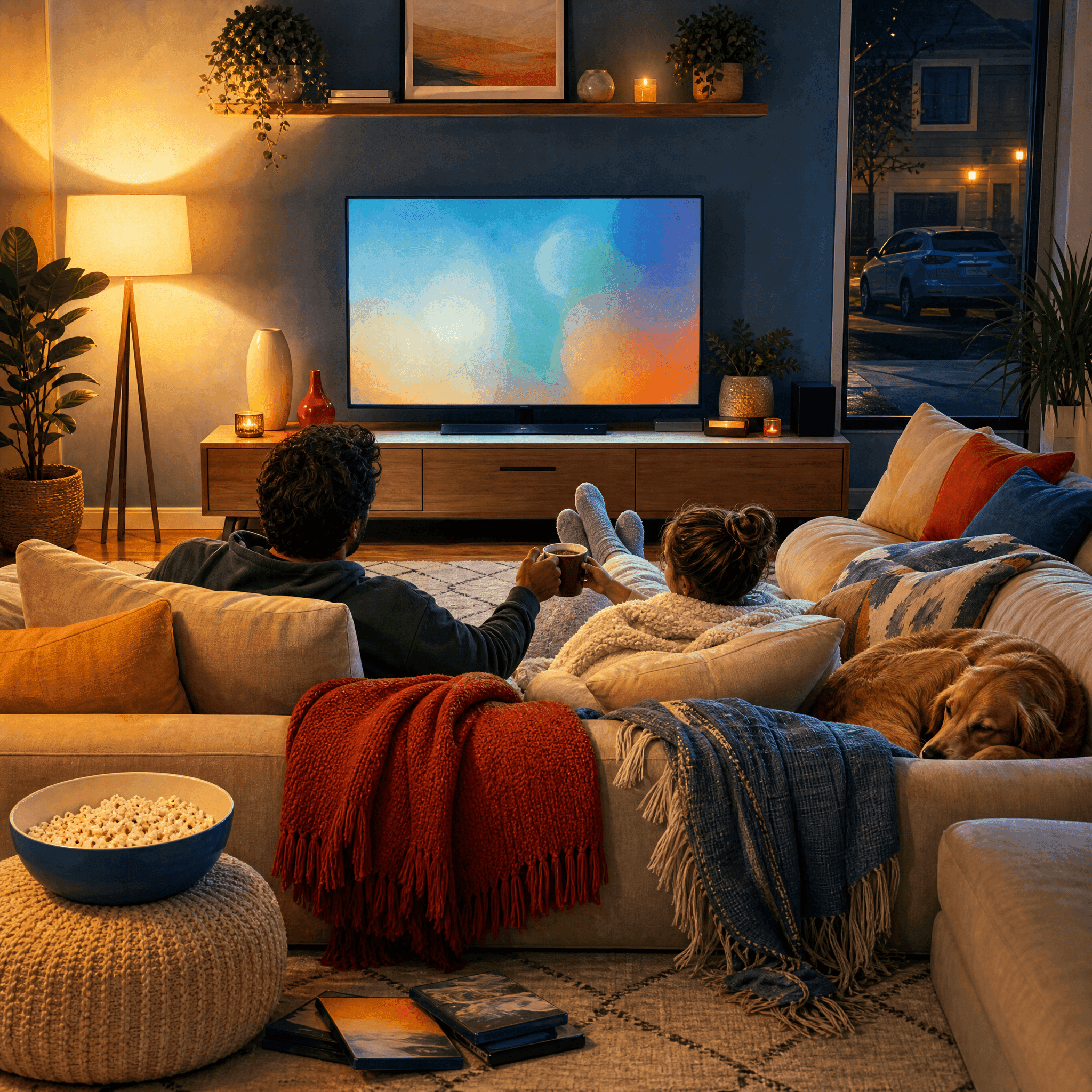 Cozy Movie Marathon