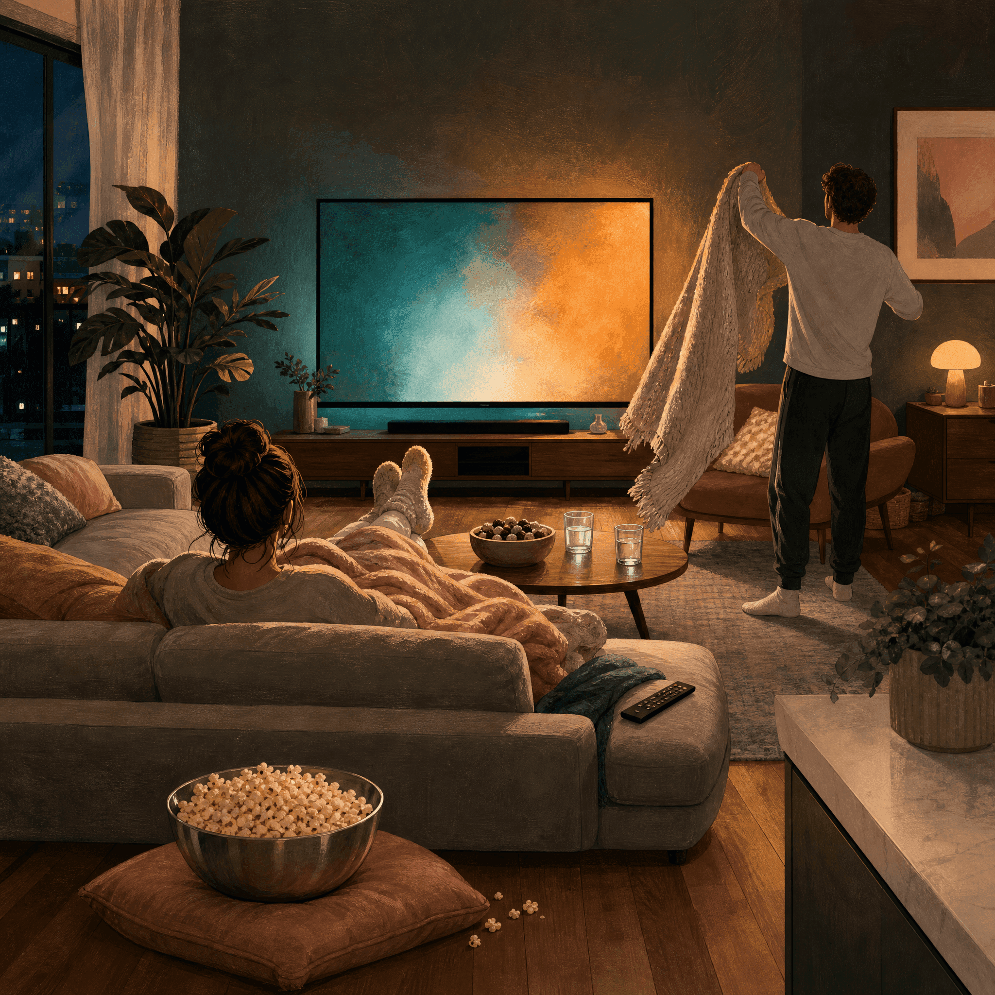 Cozy Movie Marathon