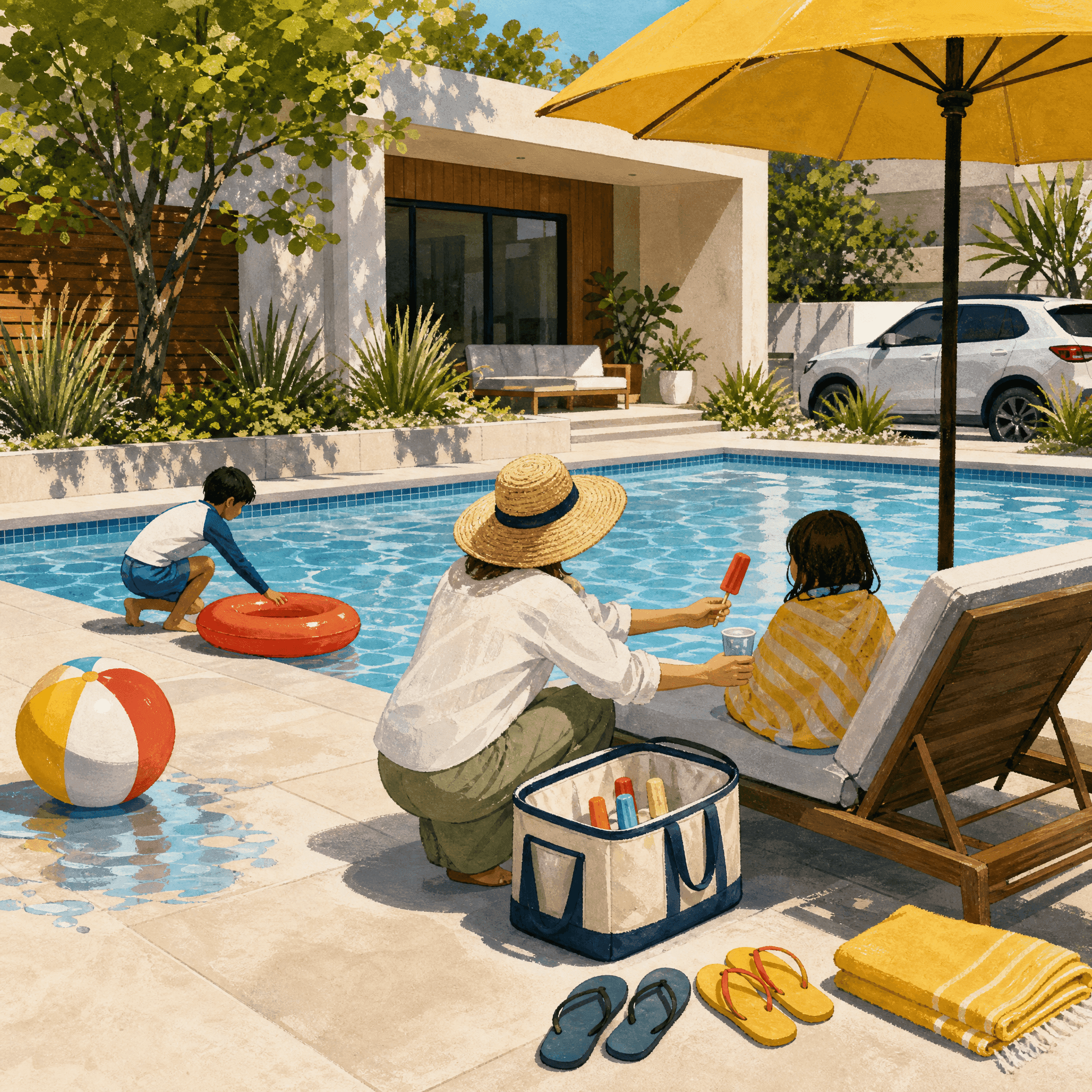 Day at the Pool