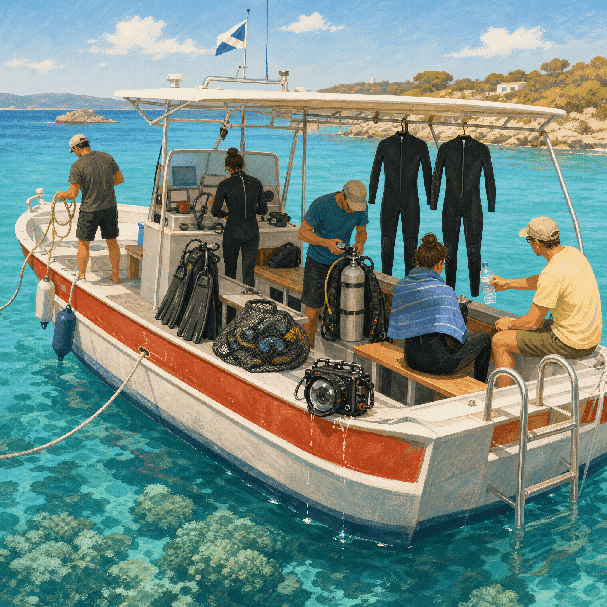 Diving Coral Reefs