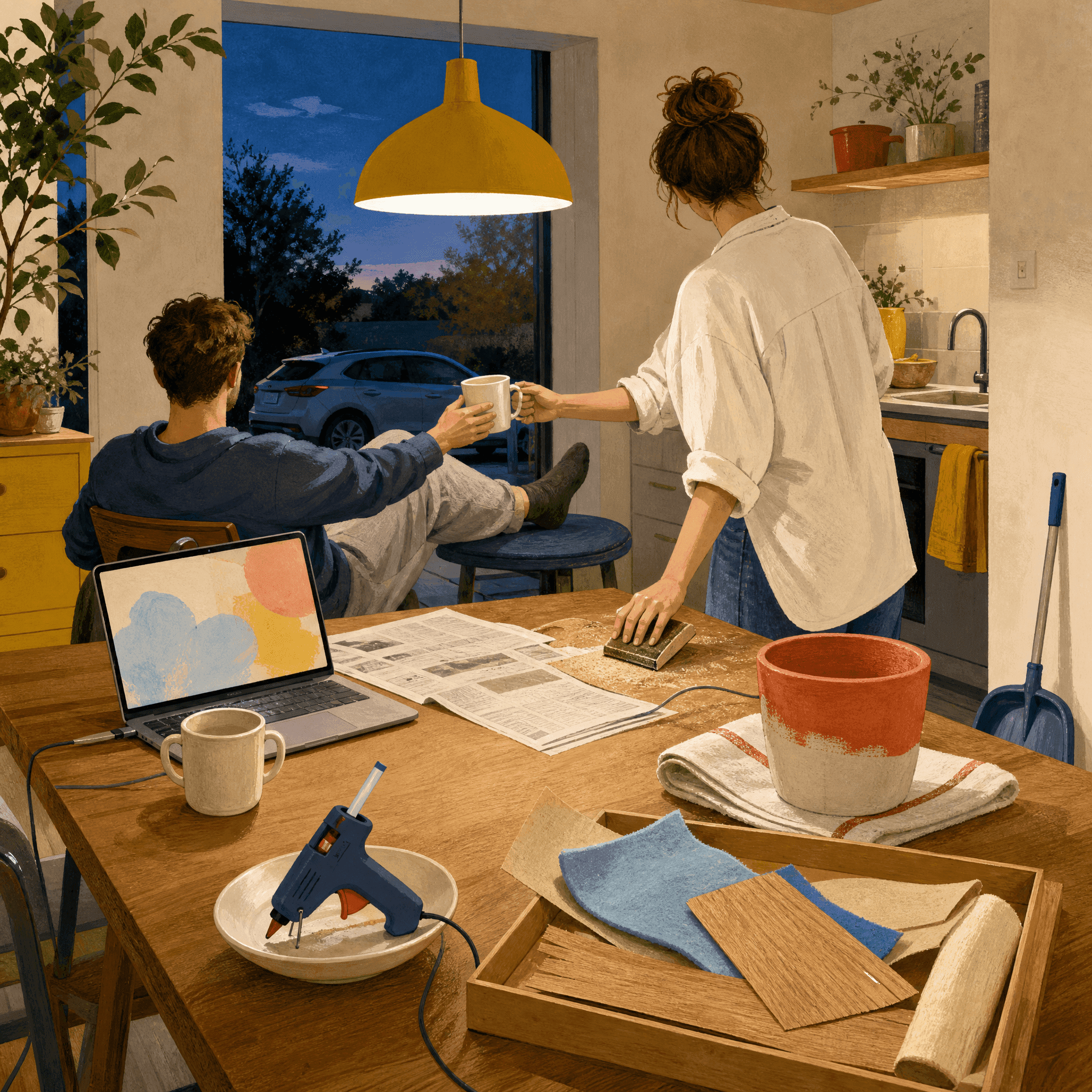 DIY Craft Night Together