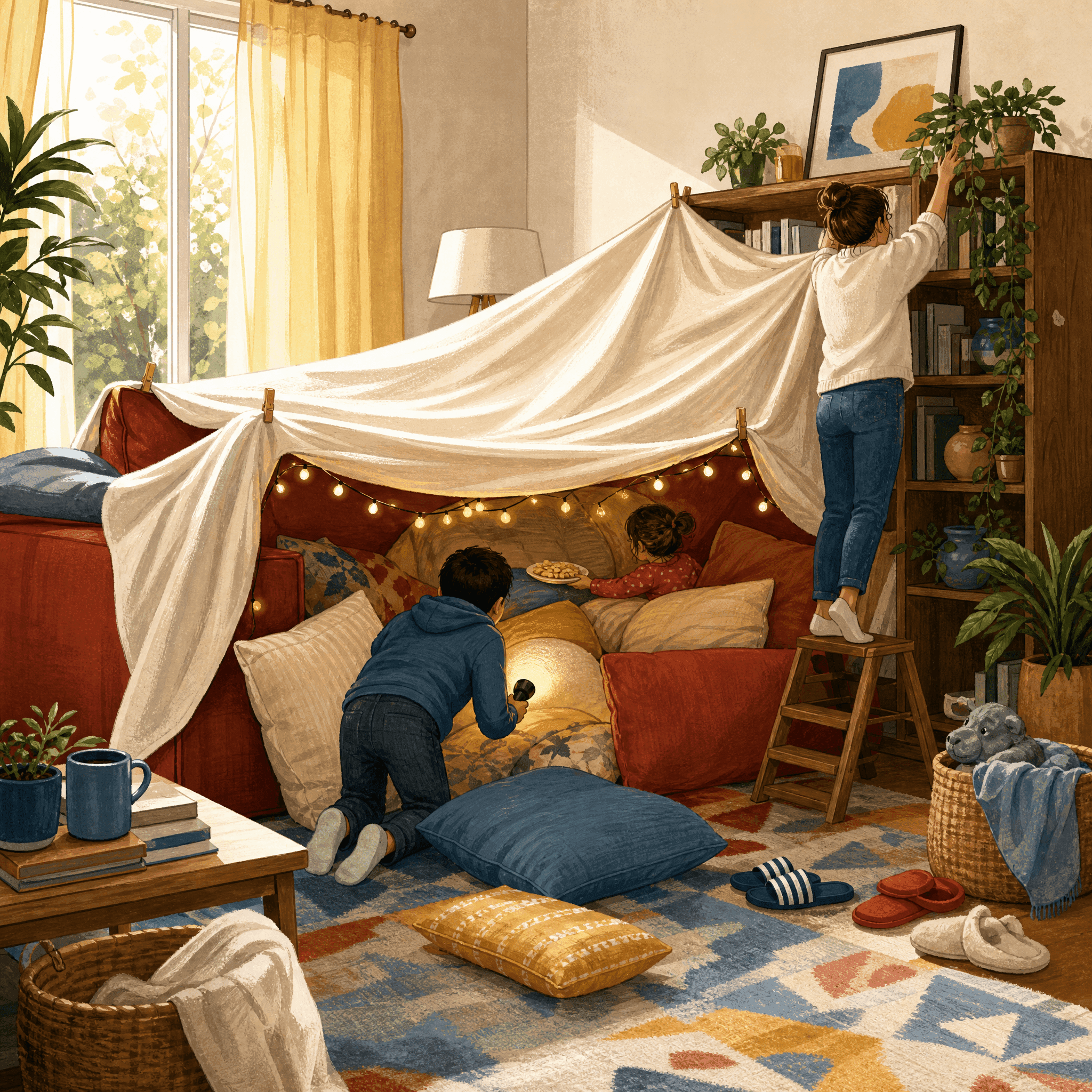 DIY Fort Construction
